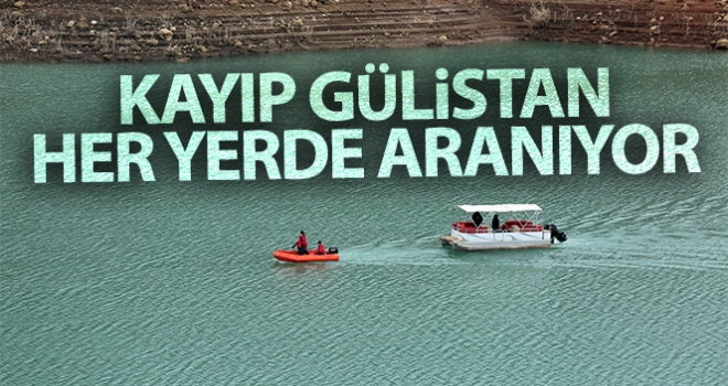 Kayıp Gülistan'ı arama çalışmaları sürüyor