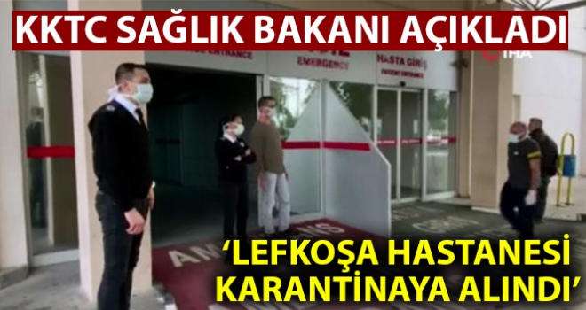 KKTC Sağlık Bakanı Pilli: 