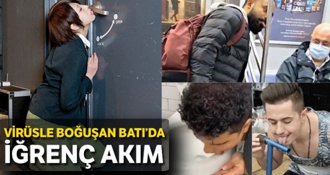 Virüsle boğuşan Batı'da iğrenç akım