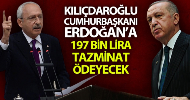 Man Adası davasında karar: Kılıçdaroğlu, Cumhurbaşkanı Erdoğan ve yakınlarına 197 bin lira manevi tazminat ödeyecek