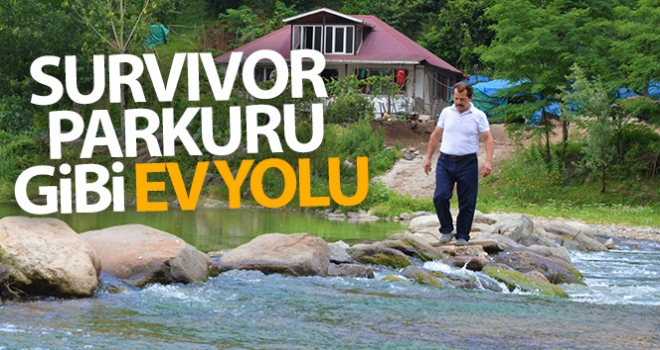 Survivor parkuru gibi ev yolu