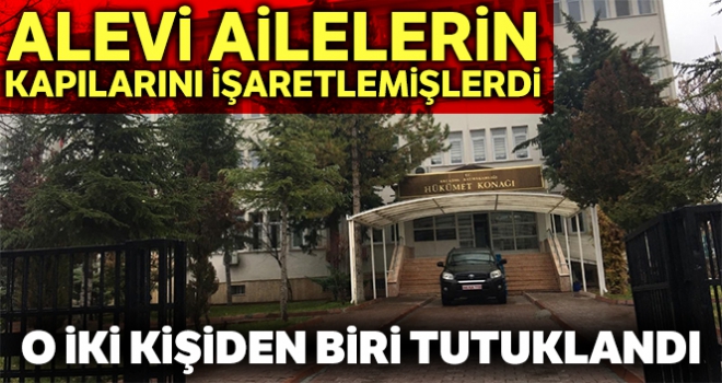 Malatya'da evlerin işaretlemesiyle ilgili 1 kişi tutuklandı