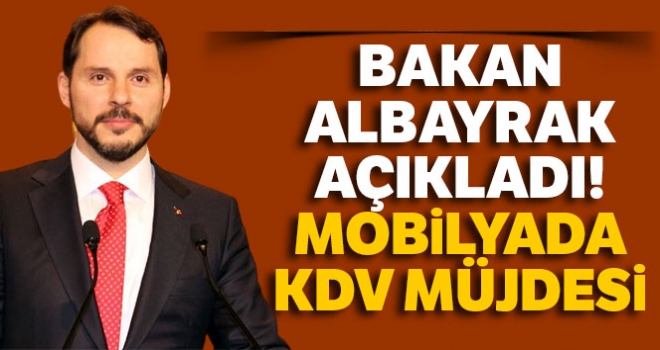 Bakan Albayrak'tan KDV müjdesi!