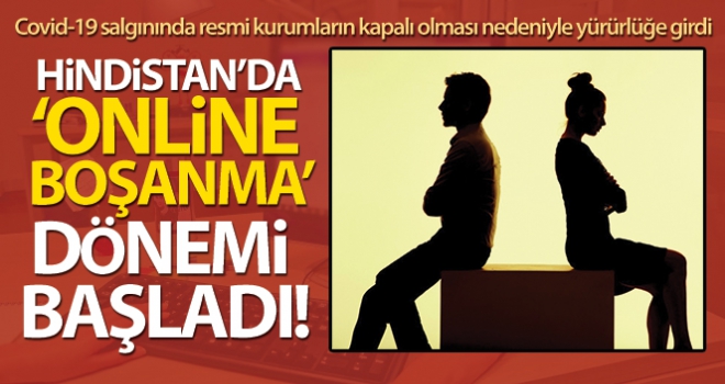 Hindistan'da 'online boşanma' dönemi başladı