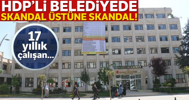 HDP'li Batman Belediyesinde taciz skandalı