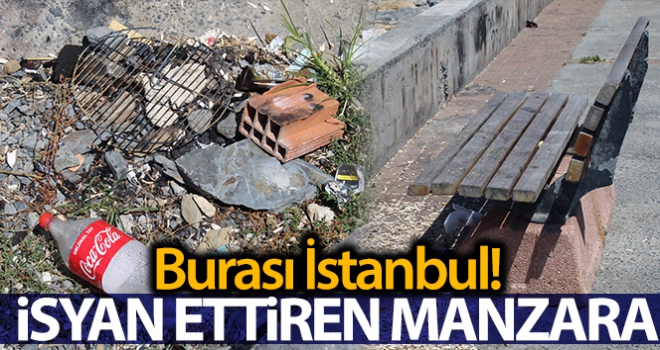 İstanbul'da vatandaşların geride bıraktığı manzara isyan ettirdi