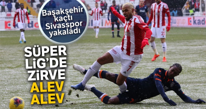 Sivasspor 1 - 1 Başakşehir Maç Özeti ve Golleri İzle| Sivasspor Başakşehir Kaç Kaç Bitti