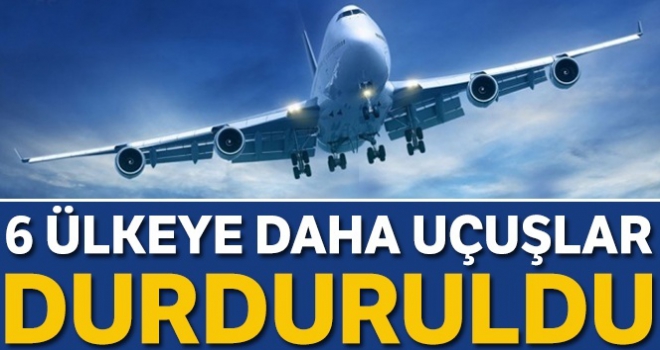 6 ülkeye uçuşların durdurulmasına ilişkin açıklama