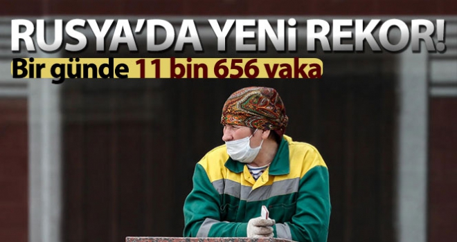 Rusya'da Covid-19 vaka sayısında yeni rekor