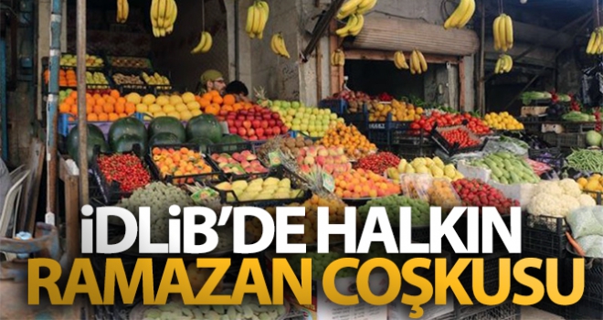 İdlib'de halkın Ramazan coşkusu