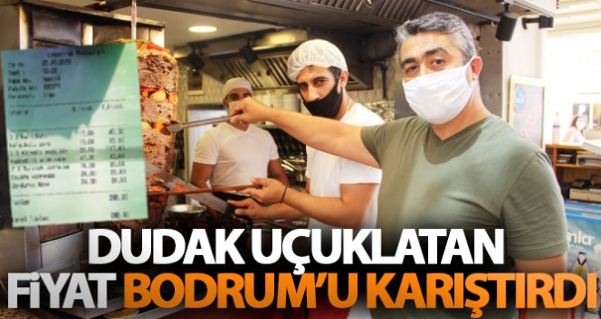 Döneri, pideyi 10 katı fiyatına sattılar Bodrum'u karıştırdılar