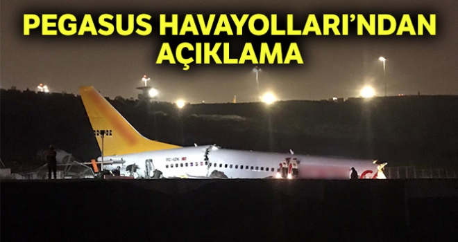 Pegasus Havayollarından açıklama