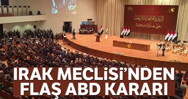 Irak Meclisi ABD askerlerinin çıkarılmasını istedi