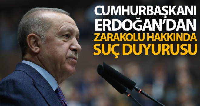 Cumhurbaşkanı Erdoğan'dan Zarakolu hakkında suç duyurusu