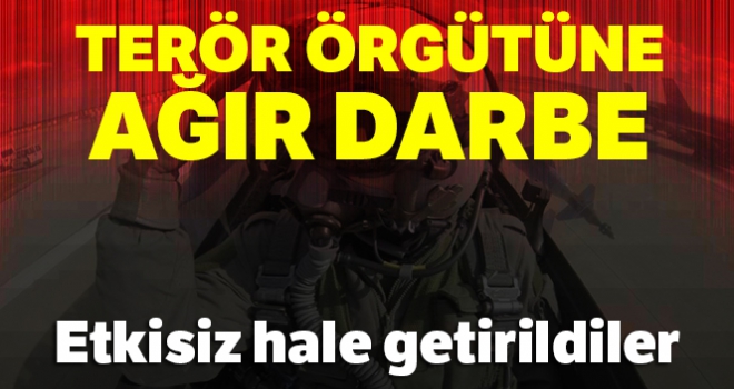 Irak'ın kuzeyine hava harekatı: 9 PKK'lı etkisiz hale getirildi