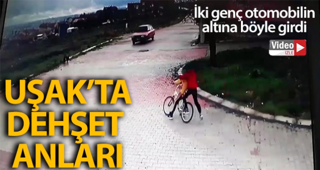 Uşak'ta dehşet anları