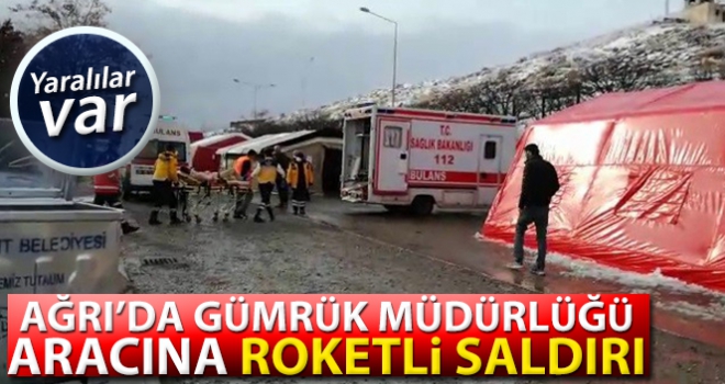 Ağrı'da roketli saldırı, bir personel şehit oldu