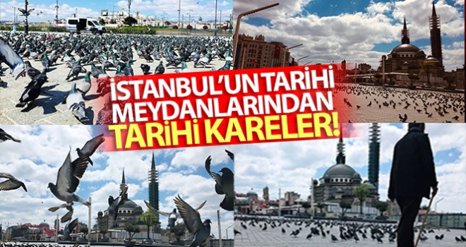 İstanbul'un tarihi meydanlarından tarihi kareler