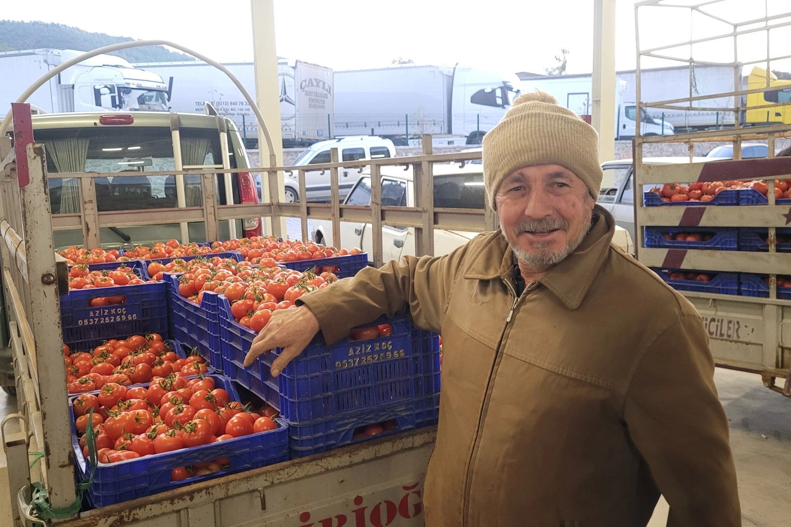 Muğla hal esnafı ve üretici arasında köprü oluyor