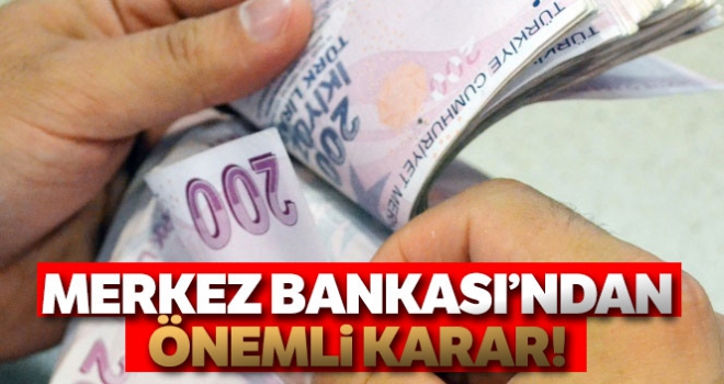 Merkez Bankası'ndan zorunlu karşılıklara ilişkin açıklama