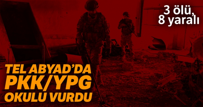 Tel Abyad'da PKK/YPG okulu vurdu