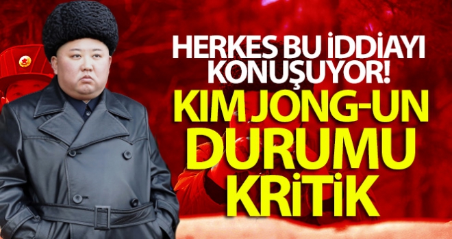 Herkes bu iddiayı konuşuyor! Kuzey Kore lideri Kim Jong-un durumu kritik