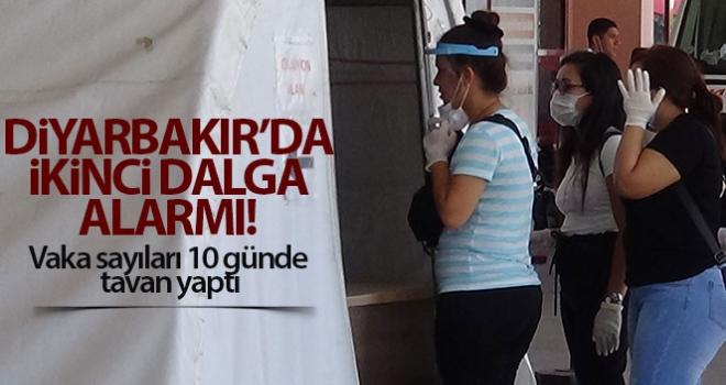 Diyarbakır'da vaka sayıları artıyor, ikinci dalga endişesi devam ediyor