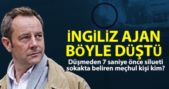 İngiliz ajan Le Mesurier'in düşme anı kamerada