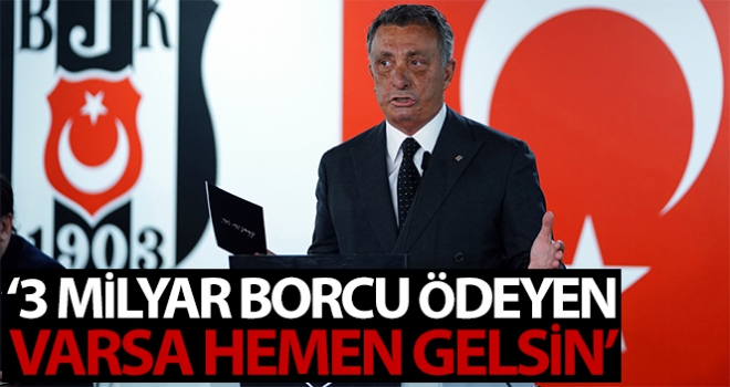 3 milyar borcu ödeyen varsa hemen gelsin