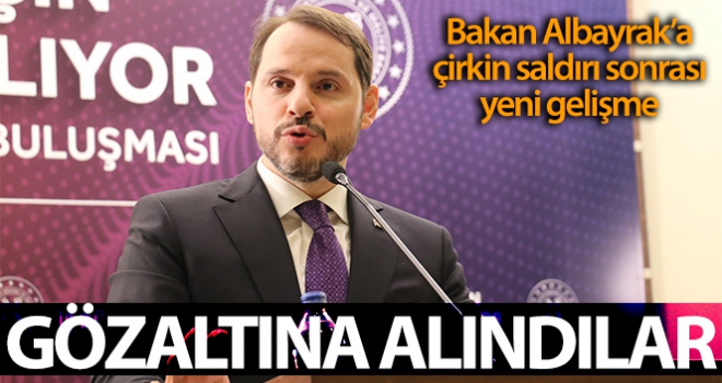 Berat Albayrak'a hakaret eden şahıslar gözaltına alındı