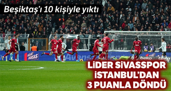 ÖZET İZLE: Beşiktaş 1-2 Sivasspor Maçı Özeti ve Golleri İzle | Beşiktaş Sivasspor kaç kaç bitti?