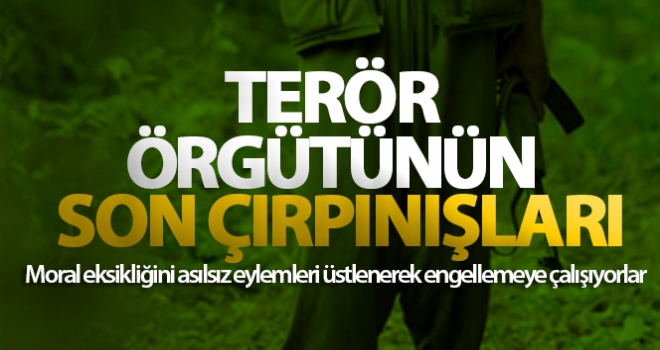 Terör örgütünün son çırpınışları