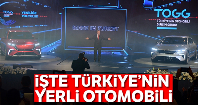 İşte Türkiye'nin yerli otomobili...