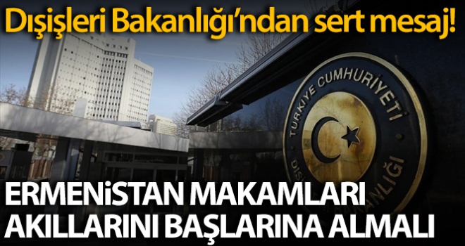 Ermenistan makamları akıllarını başlarına almalı