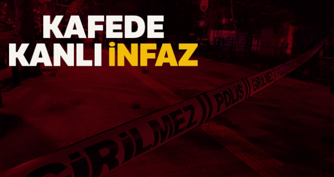 Fatih'te kafede oturan bir kişi silahlı saldırıya uğradı