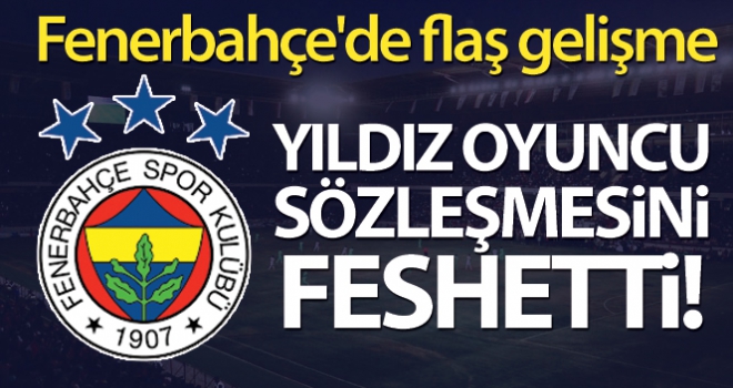 Fenerbahçe ile yollarını ayırdı