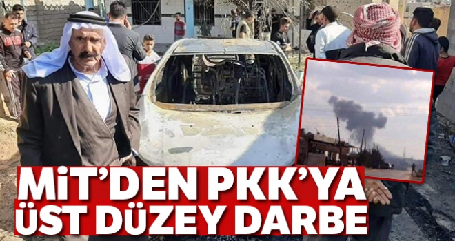 MİT'den PKK'nın yönetim kadrosuna darbe