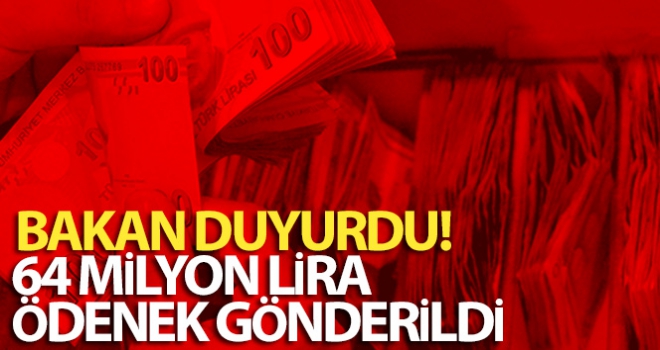 Bakan Selçuk: 'Huzurevlerimize 64 milyon lira ödenek gönderildi'