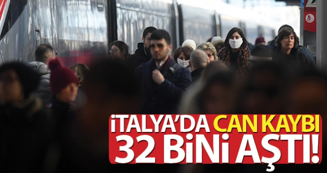 İtalya'da son 24 saatte korona virüsten 156 ölüm