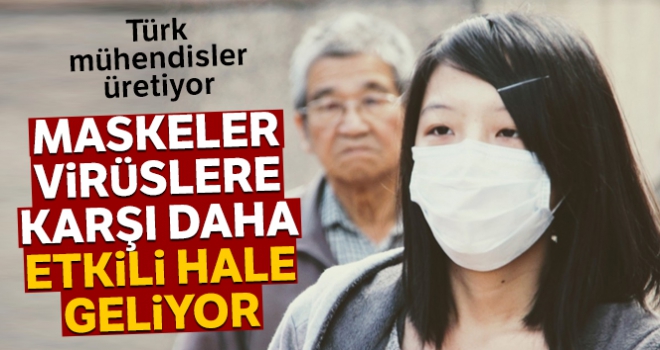 Maskeler virüslere karşı daha etkili hale geliyor