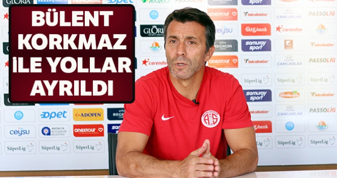 Antalyaspor, Bülent Kormaz ile yolların ayrıldığını açıkladı