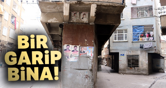 Diyarbakır'da bir garip bina