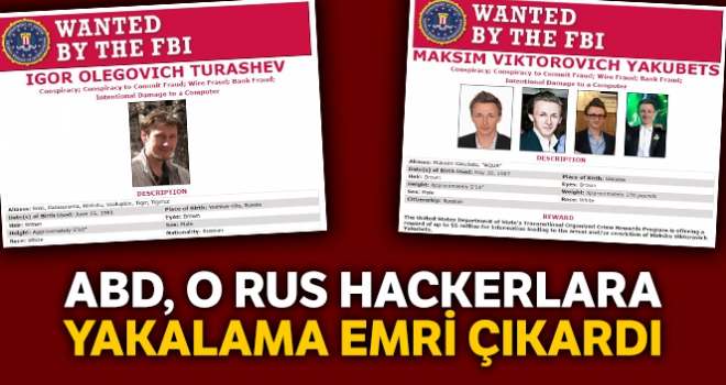 ABD, Rus hackerlara karşı savaş açtı