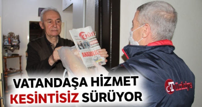 Vatandaşa hizmet kesintisiz sürüyor