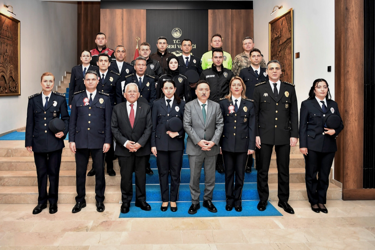 Kayseri Büyükşehir emniyet teşkilatını ağırladı