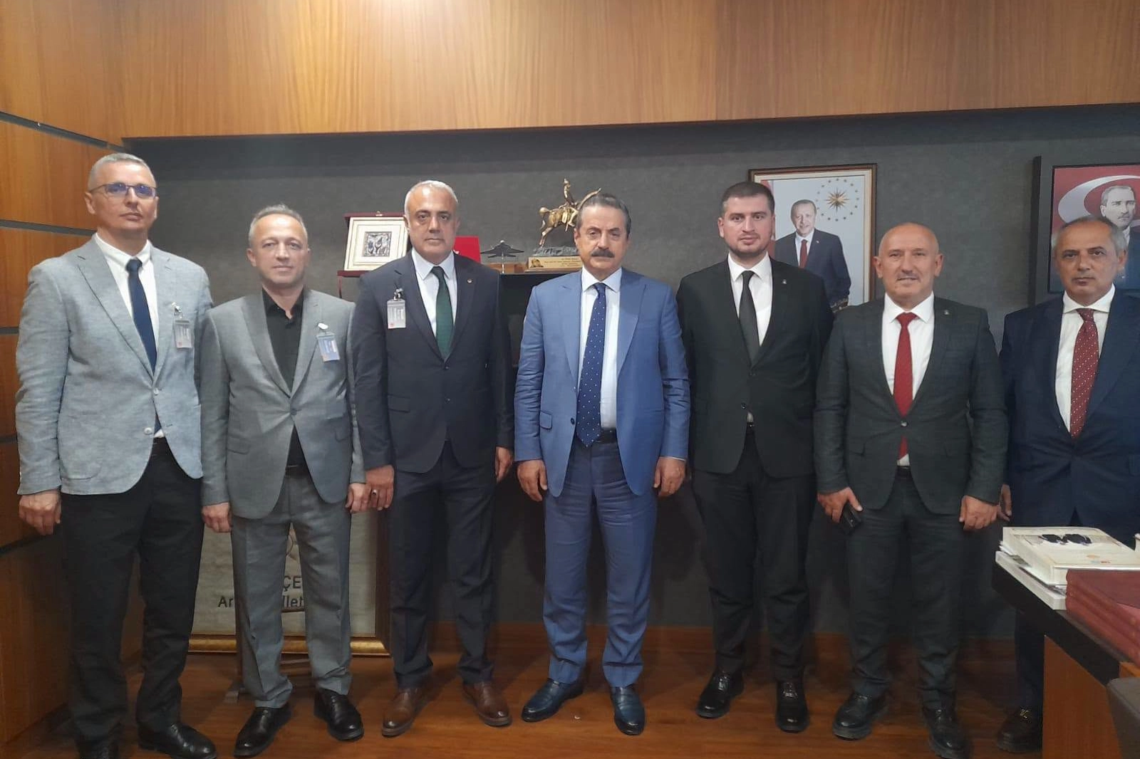AK Parti Artvin İl Başkanlığı'ndan Milletvekili Çelik’e ziyaret