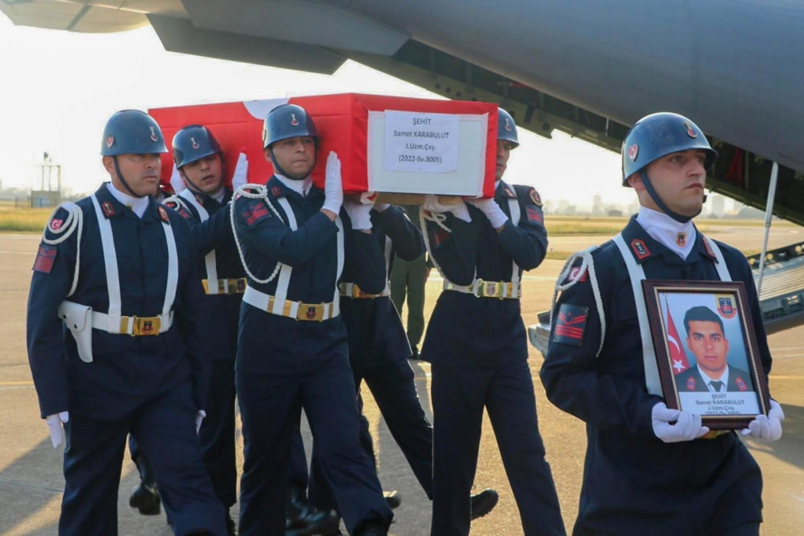 Şehit Jandarma Uzman Çavuş Adana’da son yolculuğuna uğurlandı
