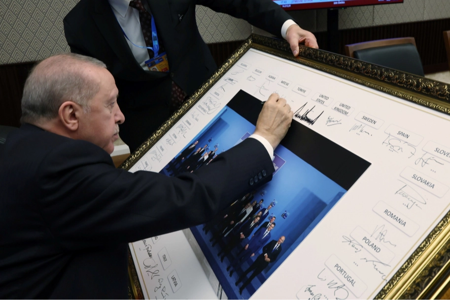 Son imzayı Cumhurbaşkanı Erdoğan attı