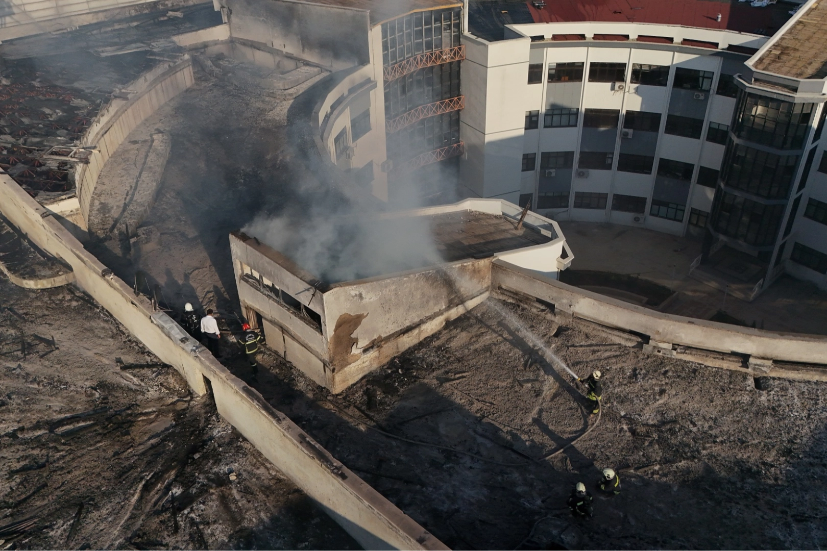 Gaziantep İtfaiyesi kısa sürede kontrol altına aldı