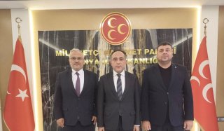 Koçak ve İlkerli MHP Konya İl Başkanlığı'nı ziyaret etti